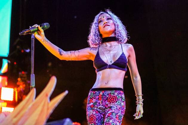 July 26, 2016 - Raleigh, North Carolina, U.S - Music artist JHENE AIKO brings her 2016 Summer Tour to the Coastal Credit Union Music Park at Walnut Creek in Raleigh, NC. Raleigh U.S. - ZUMAm114