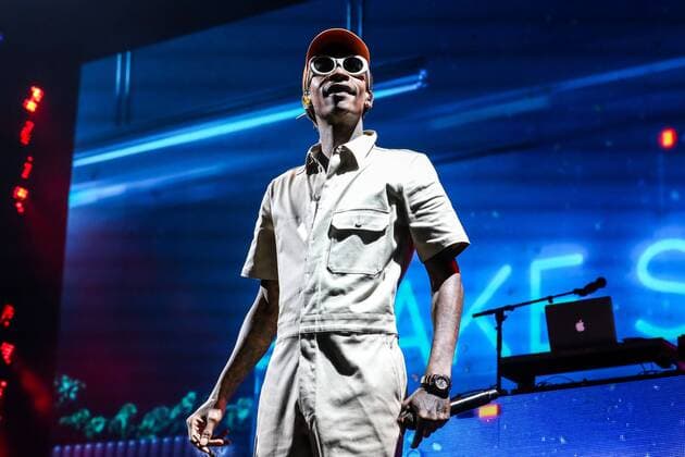 July 26, 2016 - Raleigh, North Carolina, U.S - Music artist WIZ KHALIFA, whose real name is Cameron Jibril Thomaz, brings his 2016 Summer Tour to the Coastal Credit Union Music Park at Walnut Creek in Raleigh, NC. Raleigh U.S. - ZUMAm114