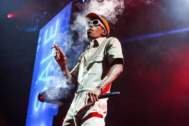 July 26, 2016 - Raleigh, North Carolina, U.S - Music artist WIZ KHALIFA, whose real name is Cameron Jibril Thomaz, brings his 2016 Summer Tour to the Coastal Credit Union Music Park at Walnut Creek in Raleigh, NC. Raleigh U.S. - ZUMAm114