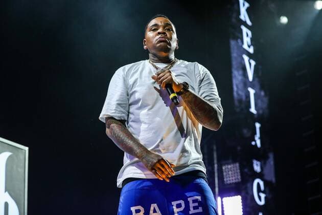 July 26, 2016 - Raleigh, North Carolina, U.S - Music artist KEVIN GATES brings his 2016 Summer Tour to the Coastal Credit Union Music Park at Walnut Creek in Raleigh, NC. Raleigh U.S. - ZUMAm114