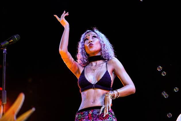July 26, 2016 - Raleigh, North Carolina, U.S - Music artist JHENE AIKO brings her 2016 Summer Tour to the Coastal Credit Union Music Park at Walnut Creek in Raleigh, NC. Raleigh U.S. - ZUMAm114
