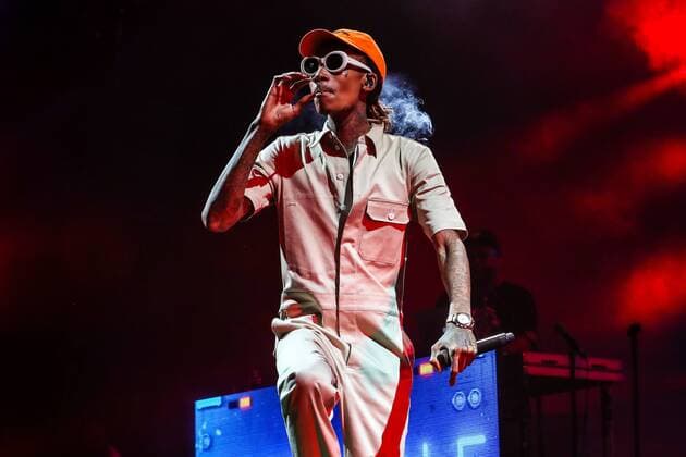 July 26, 2016 - Raleigh, North Carolina, U.S - Music artist WIZ KHALIFA, whose real name is Cameron Jibril Thomaz, brings his 2016 Summer Tour to the Coastal Credit Union Music Park at Walnut Creek in Raleigh, NC. Raleigh U.S. - ZUMAm114