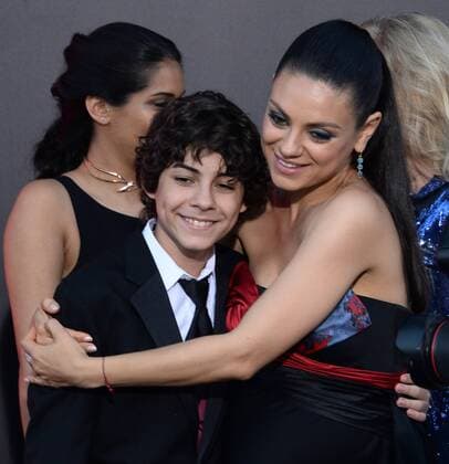 Cast members Embay Anthony (L) and Mila Kunis attend the premiere of the motion picture comedy Bad Moms at Mann Village Theater in the Westwood section of Los Angeles on July 26, 2016. Storyline: When three overworked and under-appreciated moms are pushed beyond their limits, they ditch their conventional responsibilities for a jolt of long overdue freedom, fun, and comedic self-indulgence.  LAP2016072641 JIMxRUYMEN