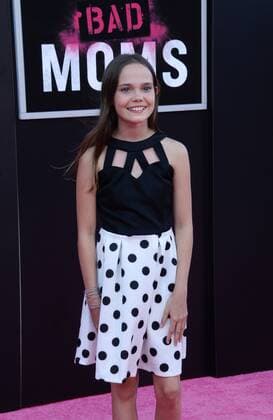 Cast member Oona Laurence attends the premiere of the motion picture comedy Bad Moms at Mann Village Theater in the Westwood section of Los Angeles on July 26, 2016. Storyline: When three overworked and under-appreciated moms are pushed beyond their limits, they ditch their conventional responsibilities for a jolt of long overdue freedom, fun, and comedic self-indulgence.  LAP2016072653 JIMxRUYMEN