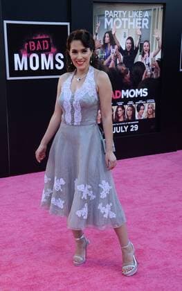Cast member Christina DeRosa attends the premiere of the motion picture comedy Bad Moms at Mann Village Theater in the Westwood section of Los Angeles on July 26, 2016. Storyline: When three overworked and under-appreciated moms are pushed beyond their limits, they ditch their conventional responsibilities for a jolt of long overdue freedom, fun, and comedic self-indulgence.  LAP2016072663 JIMxRUYMEN