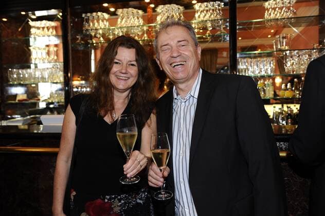 Günther Sigl mit Ehefrau Premiere Der Vorname Theater Komoedie Komoedie im Bayerischen Hof Muenchen 26. Juli 2016