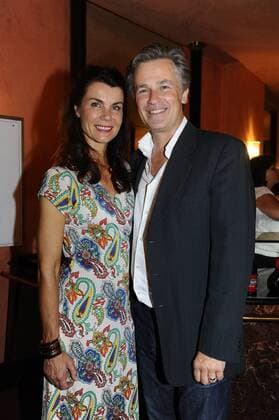 Timothy Peach mit Ehefrau Nicola Tiggeler Premiere Der Vorname Theater Komoedie Komoedie im Bayerischen Hof Muenchen 26. Juli 2016
