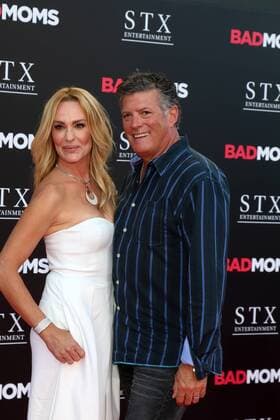 LOS ANGELES - JUL 26: Taylor Armstrong, John H Bluher at the Bad Moms Los Angeles Premiere at the Village Theater on July 26, 2016 in Westwood, CA  KathyxHutchins