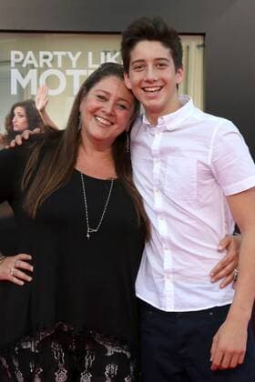 LOS ANGELES - JUL 26: Camryn Manheim, Milo Manheim at the Bad Moms Los Angeles Premiere at the Village Theater on July 26, 2016 in Westwood, CA  KathyxHutchins