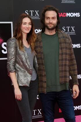 LOS ANGELES - JUL 26: Cassi Colvin, Chris D Elia at the Bad Moms Los Angeles Premiere at the Village Theater on July 26, 2016 in Westwood, CA  KathyxHutchins