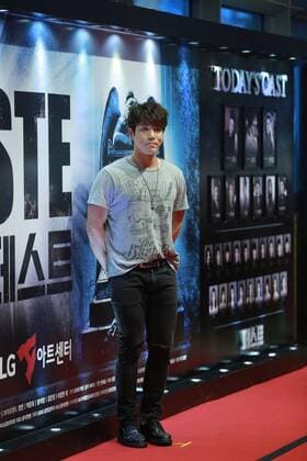 T-ara Eun-Jung,Qri,Real be,Roy Kim,Lee Chang Min,Brown Eyed Girl JeA,Rainbow blaxx,SPICA Yang Ji Won,Nine Muses,FIESTAR and Seo Tai Ji etc. attend the VIP premiere of music drama Peste in Seoul, Korea on 27th July, 2016.(China and Korea Rights Out) 20160728011909