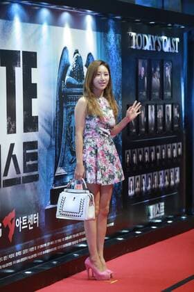 T-ara Eun-Jung,Qri,Real be,Roy Kim,Lee Chang Min,Brown Eyed Girl JeA,Rainbow blaxx,SPICA Yang Ji Won,Nine Muses,FIESTAR and Seo Tai Ji etc. attend the VIP premiere of music drama Peste in Seoul, Korea on 27th July, 2016.(China and Korea Rights Out) 20160728011911