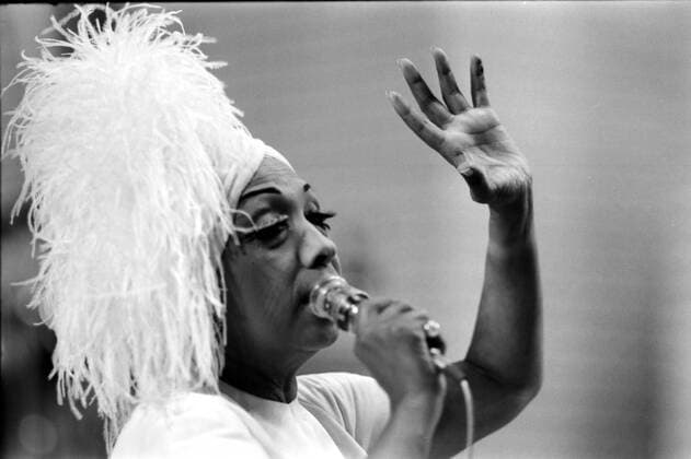 IMAGO ICONS: Josephine Baker American-born French dancer, singer and actress Josephine Baker performs in Bratislava, Czechoslovakia, 1968. (CTKxPhoto AlexandrxJanovsky) CTKPhotoF201509110456101 