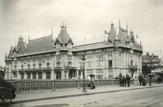 Universal Expo 1900: Hall of the city of Paris, France x11049x 