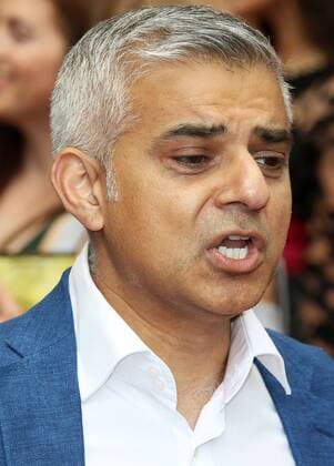 July 30, 2016 - London, London, UK - Sadiq Khan, Harry Potter and the Cursed Child - Gala Performance, Palace Theatre, London UK, 30 July 2016, Photo by LNP Â© London News Pictures. London UK  - ZUMAl94_