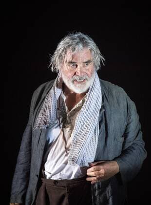 SALZBURGER FESTSPIELE - Der Sturm ( William Shakespeare) - Peter Simonischek als Prospero als der rechtmäßige Herzog von Mailand am 31.07.2016 während der Fotoprobe zur Komödie - Der Sturm ( William Shakespeare) - auf der Perner Insel, Hallein, Oesterreich