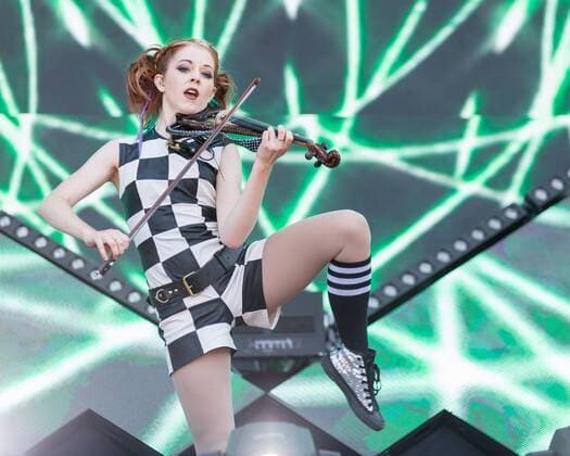 July 31, 2016 - Chicago, Illinois, U.S - Musician LINDSEY STIRLING performs live during Lollapalooza Music Festival at Grant Park in Chicago, Illinois Chicago U.S. - ZUMAs135
