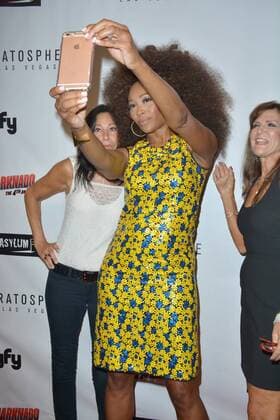 July 31, 2016 - Las Vegas, Nevada, United States of America - TV personality model Cynthia Bailey attends the Sharknado: The 4th Awakens movie premiere on July 23, 2016 at the Stratosphere Casino, Hotel & Tower in Las Vegas, Nevada. Las Vegas United States of America - ZUMAt114