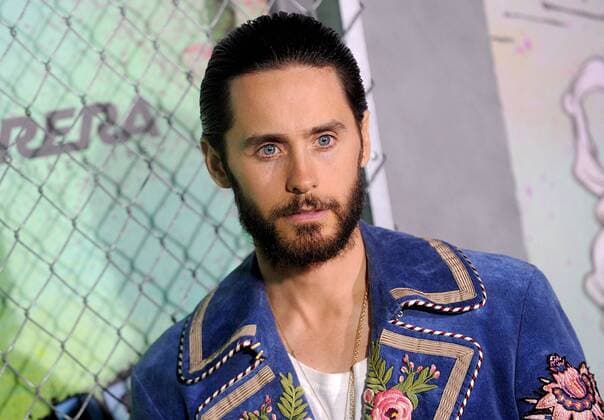 Suicide Squad Premiere in New York Jared Leto arrives on the red carpet at the world premiere of Suicide Squad at The Beacon Theatre on August 1, 2016 in New York City.  NYP20160801210 DENNISxVANxTINE