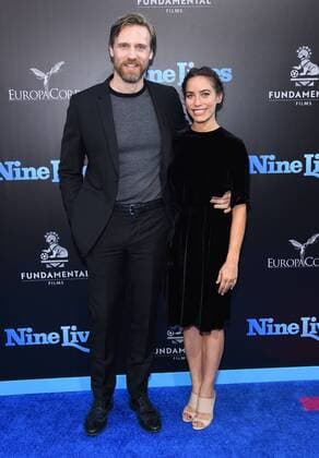 August 1, 2016 - Hollywood, California, U.S. - Teddy Sears & Milissa Skoro arrives for the premiere of the film Nine Lives at the Chinese Theatre. Hollywood U.S. - ZUMAo05_
