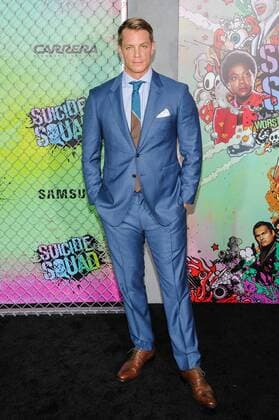 August 1, 2016 - New York, NY, United States - 01 August 2016 - New York, New York - Joel Kinnaman. Suicide Squad World Premiere. Photo Credit: Mario Santoro AdMedia New York United States - ZUMAa123