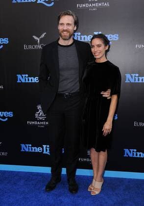 August 1, 2016 - Hollywood, CA, United States - 01 August 2016 - Hollywood, California. Teddy Sears, Milissa Skoro. World premiere of Nine Lives held at the TCL Chinese Theatre. Photo Credit: AdMedia Hollywood United States - ZUMAa123