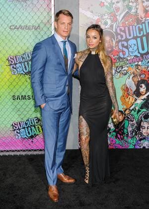 August 1, 2016 - New York, NY, United States - 01 August 2016 - New York, New York - Joel Kinnaman, Cleo Wattenstrom. Suicide Squad World Premiere. Photo Credit: Mario Santoro AdMedia New York United States - ZUMAa123