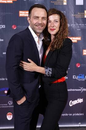 Aleksandar Jovanovic mit Gattin Clelia Sarto bei der Premiere des Kinofilms Collide im Drive In Autokino. Köln, 01.08.2016 Foto:xC.xHardtx xFuturexImage