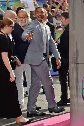 August 3, 2016 - London, London, UK - Guests including WILL SMITH, CARA DELEVIGNE, MARGOT ROBBIE and JARAD LETO attend the Suicide Squad UK Film Premiere......London, UK. London UK  - ZUMAl94_