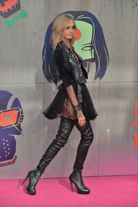 August 3, 2016 - London, London, UK - Guests including WILL SMITH, CARA DELEVIGNE, MARGOT ROBBIE and JARAD LETO attend the Suicide Squad UK Film Premiere......London, UK. London UK  - ZUMAl94_