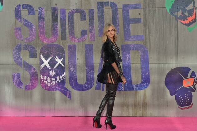 August 3, 2016 - London, London, UK - Guests including WILL SMITH, CARA DELEVIGNE, MARGOT ROBBIE and JARAD LETO attend the Suicide Squad UK Film Premiere......London, UK. London UK  - ZUMAl94_