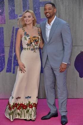 August 3, 2016 - London, London, UK - Guests including WILL SMITH, CARA DELEVIGNE, MARGOT ROBBIE and JARAD LETO attend the Suicide Squad UK Film Premiere......London, UK. London UK  - ZUMAl94_