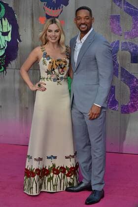 August 3, 2016 - London, London, UK - Guests including WILL SMITH, CARA DELEVIGNE, MARGOT ROBBIE and JARAD LETO attend the Suicide Squad UK Film Premiere......London, UK. London UK  - ZUMAl94_