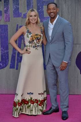 August 3, 2016 - London, London, UK - Guests including WILL SMITH, CARA DELEVIGNE, MARGOT ROBBIE and JARAD LETO attend the Suicide Squad UK Film Premiere......London, UK. London UK  - ZUMAl94_