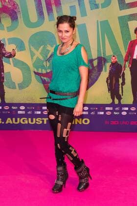 Sarah Alles - Live Event SUICIDE SQUAD im Cinestar Kino Potsdamer Platz in Berlin am 03.08.2016. Live Event SUICIDE SQUAD