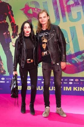 Wilson Gonzalez Ochsenknecht mit Freundin Lorraine Bedros - Live Event SUICIDE SQUAD im Cinestar Kino Potsdamer Platz in Berlin am 03.08.2016. Live Event SUICIDE SQUAD