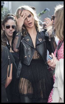 . 03 08 2016. London, United Kingdom. Cara Delevingne arriving for the Suicide Squad premiere in London.  xStephenxLockx xi-Imagesx IIM-13272-0056