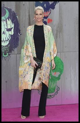 . 03 08 2016. London, United Kingdom. Poppy Delevingne arriving for the Suicide Squad premiere in London.  xStephenxLockx xi-Imagesx IIM-13272-0079