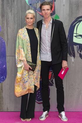 August 3, 2016 - London, London, UK - POPPY DELEVINGNE and JAMES COOK attend the Suicide Squad UK Film Premiere London, UK. London UK  - ZUMAl94_