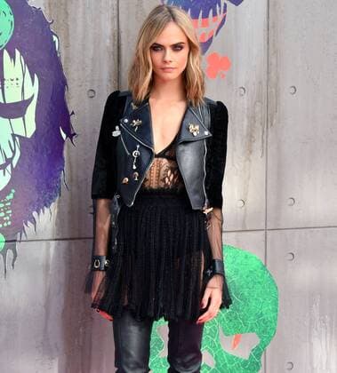 . 03 08 2016. London, United Kingdom. Cara Delevingne attends Suicide Squad UK film premiere.  xNilsxJorgensenx xi-Imagesx IIM-13276-0005