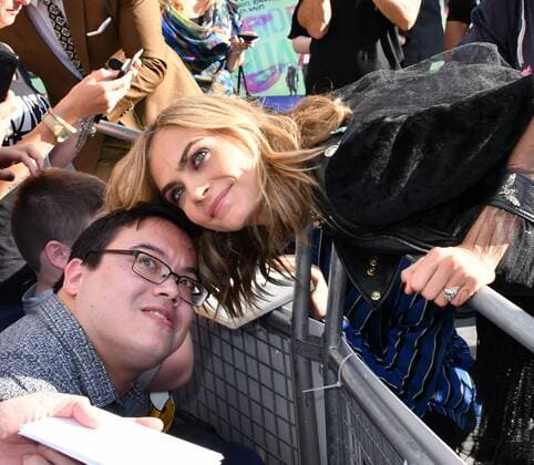 . 03 08 2016. London, United Kingdom. Cara Delevingne attends Suicide Squad UK film premiere.  xNilsxJorgensenx xi-Imagesx IIM-13276-0009
