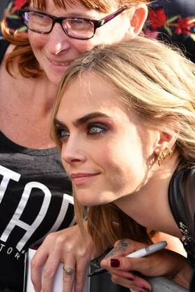 . 03 08 2016. London, United Kingdom. Cara Delevingne attends Suicide Squad UK film premiere.  xNilsxJorgensenx xi-Imagesx IIM-13276-0012