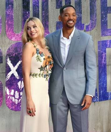 . 03 08 2016. London, United Kingdom. Margot Robbie, Will Smith attend Suicide Squad UK film premiere.  xNilsxJorgensenx xi-Imagesx IIM-13276-0026