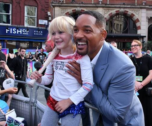 . 03 08 2016. London, United Kingdom. Will Smith attends Suicide Squad UK film premiere.  xNilsxJorgensenx xi-Imagesx IIM-13276-0036