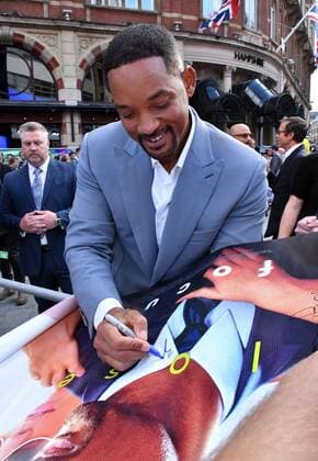 . 03 08 2016. London, United Kingdom. Will Smith attends Suicide Squad UK film premiere.  xNilsxJorgensenx xi-Imagesx IIM-13276-0038