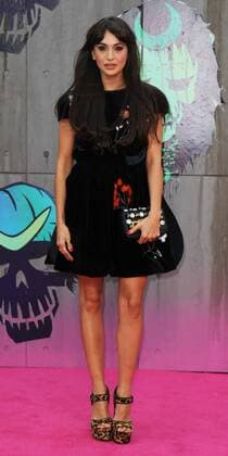 English TV presenter Zara Martin attending the European Premiere of Suicide Squad at London s Odeon Leicester Square. AUGUST 3rd 2016  MESx162568