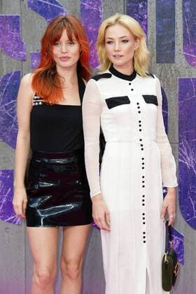 Georgia May Jagger und Clara Paget bei der Europapremiere des Kinofilms Suicide Squad im Odeon Leicester Square. London, 03.08.2016 Foto:xJ.xSpicerx xFuturexImage