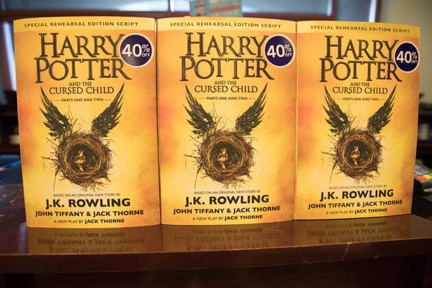 August 4, 2016 - Kingston, Ontario, Canada - Several new Harry Potter and The Cursed Child books are on display at Chapters in Kingston, Ont., on Aug. 4, 2016. Kingston Canada - ZUMAh140