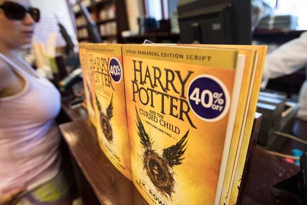 August 4, 2016 - Kingston, Ontario, Canada - Several new Harry Potter and The Cursed Child books are on display at Chapters in Kingston, Ont., on Aug. 4, 2016. Kingston Canada - ZUMAh140
