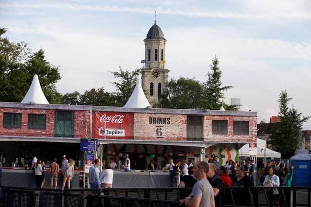 Illustration picture shows the first day of the 42nd edition of the Lokerse Feesten music festival in the city center of Lokeren, Friday 05 August 2016. This year s edition of the festival takes place from 5 to 14 August.  NICOLASxMAETERLINCK 04904077